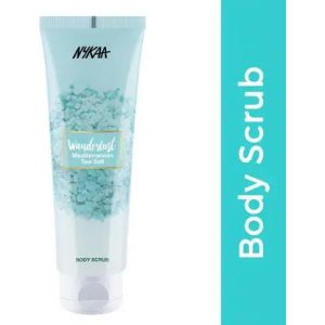 NYKAA Wanderlust Body Scrub Mediterranean Sea Salt 140g Scrub  (140 g)