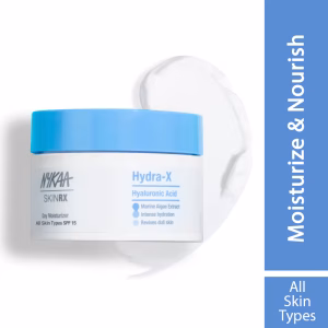 Nykaa Skinrx Hydra-X Hyaluronic Acid Face Day Moisturizer For Intense Hydration SPF 15 All Skin Types