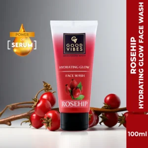 Good Vibes Rosehip Hydrating Glow Facewash - 100ml