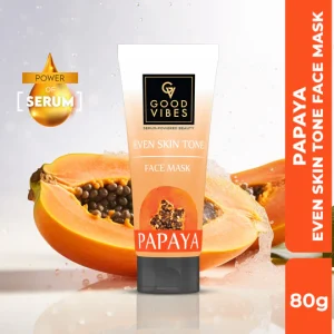 Good Vibes Even Skin Tone Papaya Face Mask (80g)