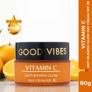 Good Vibes Anti Blemish Glow Vitamin C Day Cream with SPF 30 -80g