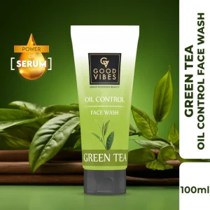 Good Vibes Oil Control Green Tea Facewash (100ml)