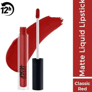 NYKAA ALL DAY MATTE LIQUID LIPSTICK COOL COP (2.1ML)  (COOL COP, 2.1 ml)