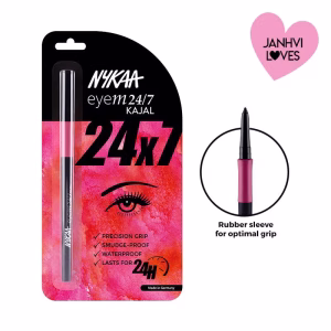 Nykaa Eyem24/7 Smudgeproof Kajal Eyeliner - Ebony Soul 01