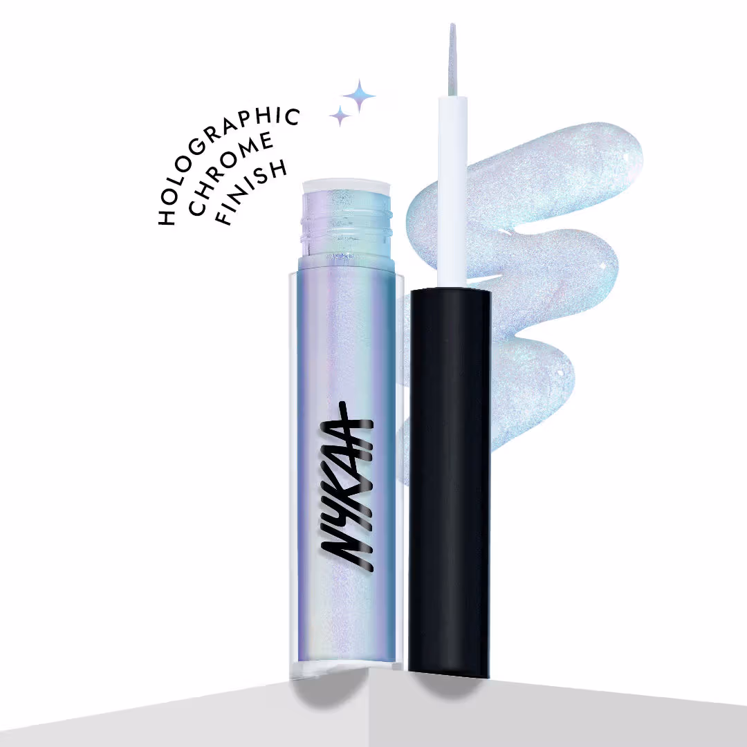 Nykaa Cosmetics Stardust Dual Chrome Eyeliner with Holographic Finish - Avatar