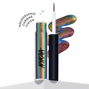 Nykaa Cosmetics Stardust Dual Chrome Eyeliner with Holographic Finish - URL/IRL
