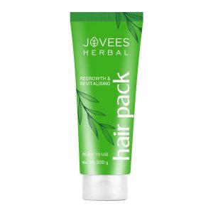 Jovees Herbal Growth & Revitalising Hair Pack For Smoothens Hair 200g