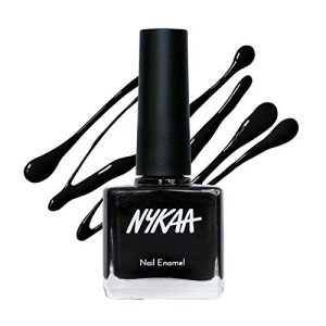 Nykaa Pop Nail Enamel - Black Licorice, No. 84 (9ml)
