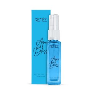 RENEE Aqua Bliss Eau De Parfum, Premium Long-lasting Fragrance With Notes of Lemon, Bergamot, Lily, Nutmeg, Cedar & Patchouli, Scent EDP for Every Occasion, Ideal Luxury Perfume for Women, 8 Ml