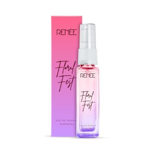 RENEE Floral Fest Eau De Parfum, Premium Long-lasting Fragrance With Notes of Orange, Mandarin, Osmanthus, Rose & Vanilla, Scent for Every Occasion, Ideal Perfume for Women, 8Ml