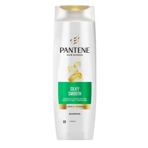 Pantene Advanced Hairfall Solution, Silky Smooth Care Shampoo, Pack of 1, 340ML, Green