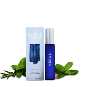 Skinn by Titan, Verge Long Lasting EDP for Men - 20 mL