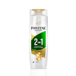 Pantene Advanced Hairfall Solution 2in1 Anti-Hairfall Silky Smooth Shampoo & Conditioner for Women, 180ML