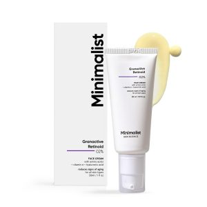 Minimalist 2% Retinoid Anti Ageing Night Cream for Wrinkles & Fine Lines
