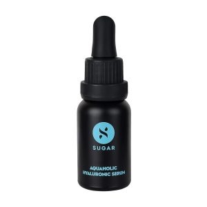 SUGAR Cosmetics Aquaholic Hyaluronic Serum | Hydrating Serum Infused With Hydraulic Acid | For Firmer, Smoother and Plumper Looking Skin | 15ml