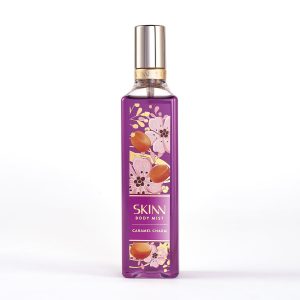 SKINN by Titan Caramel Charm Long-lasting Body Mist for Her/Women- 230 mL Body Mist for Women | Fragrance for Women | For Daily Use | Premium Fragrance | Women's Perfume | Gift for women
