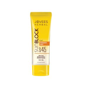 Jovees Herbal Sun Block SPF 45 For Even Toned & Glowing Skin