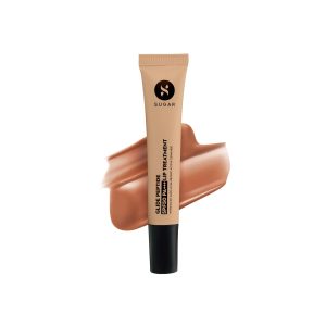 SUGAR Cosmetics Glide Peptide SPF50 PA+++ Lip Treatment | Infused Hyaluronic Acid, Ceramides & Vitamin E | Tinted Lip Balm | 10ml - 02 Caramel Crepe
