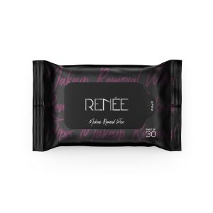 RENEE Makeup Removal Wipes 30 Count, Effortlessly Erase Makeup, Hydrate & Soothe Skin With Cucumber & Aloe Vera Extracts -extracts - Antioxidant, Anti-inflammatory & Skin-conditioning Formula