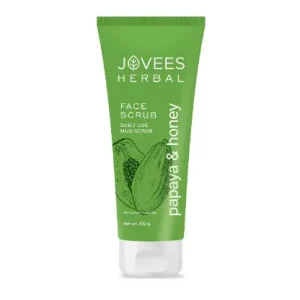Jovees Herbal Papaya & honey Face Scrub For Normal to Dry Skin 100gm