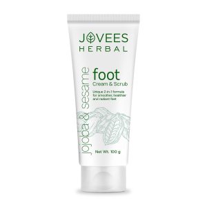 Jovees Herbal Foot Care Cream & Scrub | 2-in-1