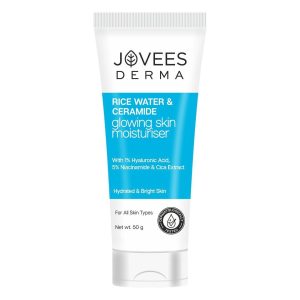 Jovees Derma Ceramides Moisturizer with Hyaluronic & Rice Water