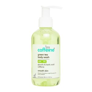mCaffeine 10% AHA - Glycolic Acid & Lactic Acid Body Wash