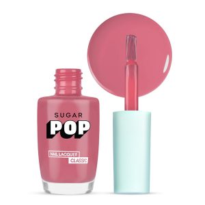 SUGAR POP Nail Lacquer 35 Powder Pink - 10 ml | High Shine | Long-lasting | Chip Resistant | Quick Drying