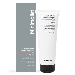 Minimalist Hair Mask For Frizzy Hair, Repairing Dry, Damaged & Dull Hair