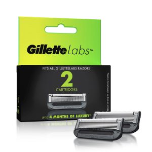 Gillette Labs Shaving Blades for Men Pack of 2 Cartridges