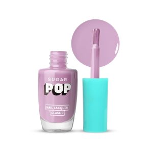 SUGAR POP Nail Lacquer 33 Mauve Dream (Light Lilac) | Dries in 45 seconds |Chip-resistant | Glossy Finish | High Shine | Nail Polish for Women 10 Ml (Copy)
