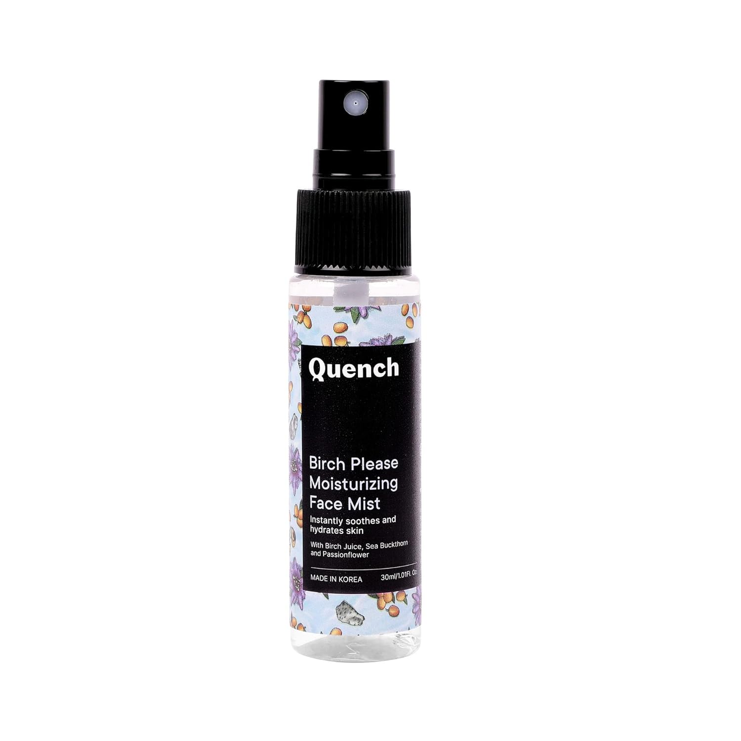 Quench Birch Please Moisturizing Face Mist | Exfoliates, Hydrates, Soothes | Youthful Glow | Most luscious Skin-Rejuvenating Formulas | Made in Korea, Mini