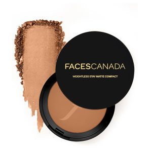 FACES CANADA Weightless Stay Matte Finish Compact Powder - Natural Almond 06, 9g