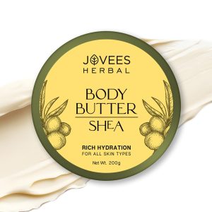 Jovees Herbal Shea Body Butter with Mango Butter, Olive Oil for Dry & Rough Skin