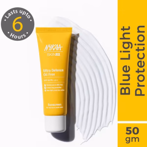 Nykaa SKINRX Ultra Defence Oil-Free Sunscreen for Lightweight, Non-Greasy, No White Cast