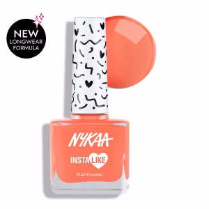 Nykaa InstaLike Long Lasting Nail Enamel - Terracota Glaze 477