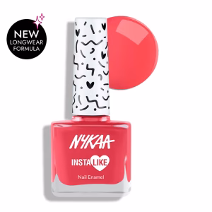 Nykaa InstaLike Long Lasting Nail Enamel - Apricot Delight 484