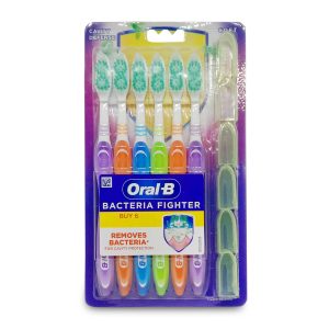 Oral-B Cavity Defense Toothbrush 6 Pack,Manual,Adult,Multicoloured