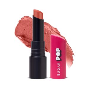 SUGAR POP Ultrastay Transferproof Lipstick | Vitamin E | 100% Tranferproof - 15 Natural Nude