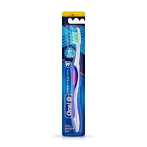 Oral-B Pro Health Base Soft Manual Adult Toothbrush - 4 Piece Pack,Blue
