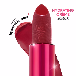 Nykaa Ultra Silk Hydrating Satin Creme Lipstick with Hyaluronic Acid - Poppin