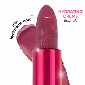 Nykaa Ultra Silk Hydrating Satin Creme Lipstick with Hyaluronic Acid - Glowin