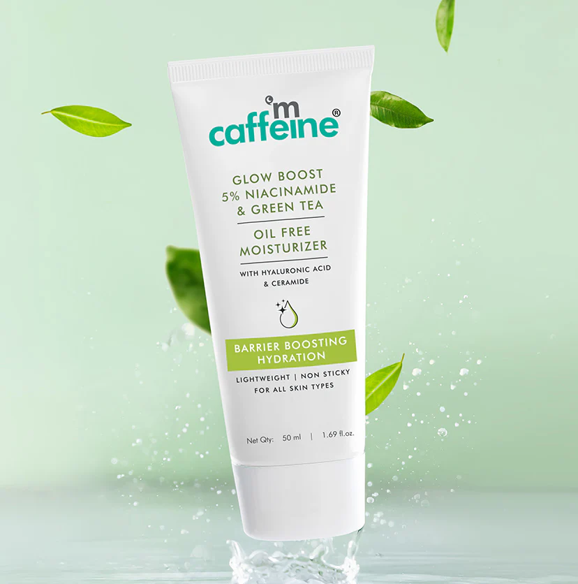 MCaffeine Glow Boost 5% Niacinamide & Green Tea Oil Free Moisturizer