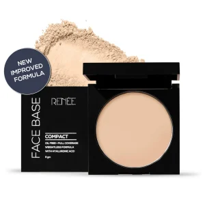 RENEE Face Base Compact, 9 g Macadamia Beige