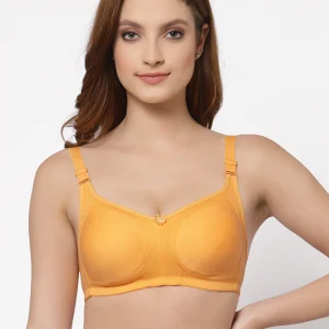 Floret Women's Minimizer Bra | Full Coverage | Non-Padded | Non-Wired | Style T3033 Marigold