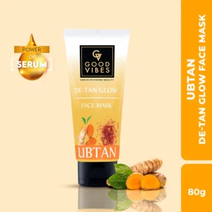 Good Vibes De Tan Glow Ubtan Face Mask (80g)
