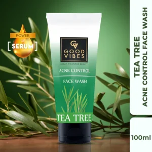 Good Vibes Acne Control Tea Tree Facewash (100ml)