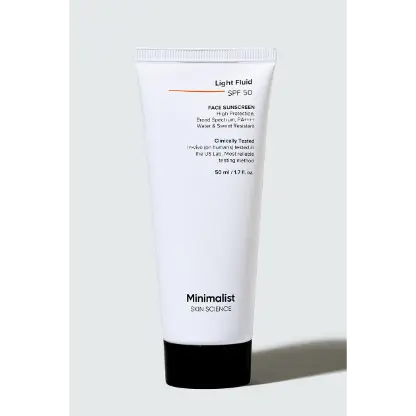 Minimalist Light Fluid SPF 50 Sunscreen