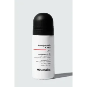 Minimalist Nonapeptide + AHA 6% Underarm Roll-On
