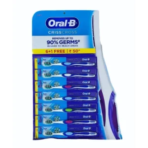 Oral B Criss Cross Toothbrush 50 6 1
